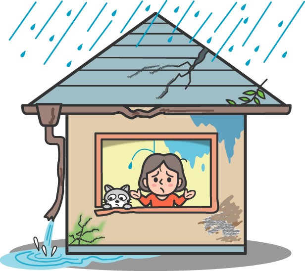 梅雨前にやっておきたい雨漏り対策【浜松市のリフォームのご相談は当店へ】 画像