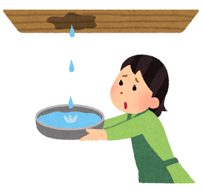 雨漏りは自分で対処できる？【屋根のメンテナンスは当店へお任せください】 アイキャッチ画像