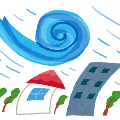 強風後に屋根点検は必要？【浜松市の屋根リフォームのご相談は当店へ】 アイキャッチ画像