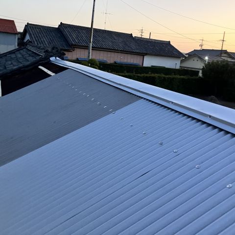 倉庫屋根補修リフォーム工事 アイキャッチ画像