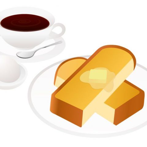 浜松市のカフェのモーニング事情☕｜森田町「ざぼん」さんへ アイキャッチ画像